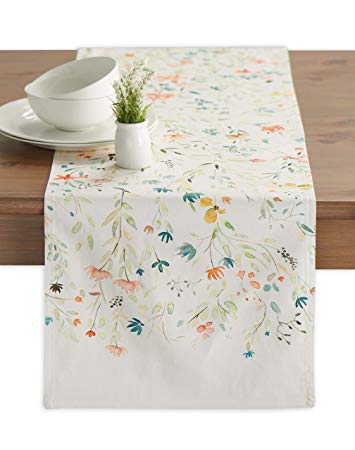 Maison d' Hermine Colmar 100% Cotton Table Runner 14.5 Inch by 72 Inch