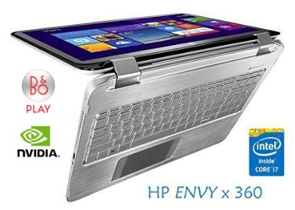 HP Envy 15t x360 Convertible Touch-Screen Ultrabook Intel i7 up to 3.0 GHz 8GB RAM 15.6" FULL HD B&O Audio NVIDIA 2GB (Certified Refurbished)