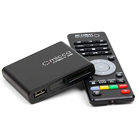 Micca Speck G2 1080p Full-HD Ultra Portable Digital Media Player For USB Drives and SD/SDHC Cards