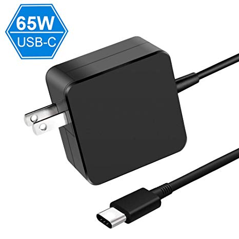 65W/61W USB-C Power Adapter Replacement USB C AC Supply Charger Compatible with MacBook Pro Charger 13 inch Laptop(Up to 65W)