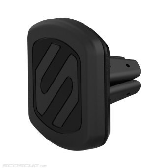 SCOSCHE MAGVM2B Magnetic Car Vent Mount for iPhones, Samsung Galaxy, HTC One, Lg G3 Frustration - Free Packaging, Black
