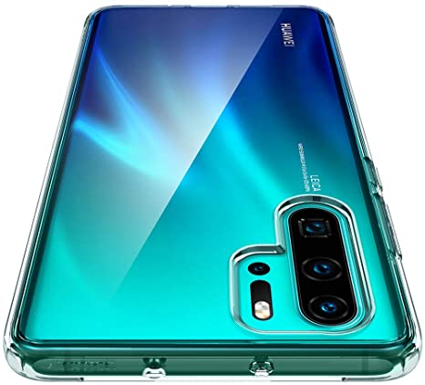 Spigen Ultra Hybrid Works with Huawei P30 Pro Case (2019) - Crystal Clear