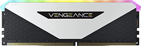 CORSAIR VENGEANCE RGB RT 32GB (2x16GB) DDR4 3600 (PC4-28800) C18 1.35V Desktop Memory