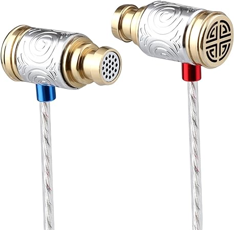 Linsoul TANGZU Princess CHANGLE 6mm Dynamic Driver HiFi in-Ear Earphone Small Lightweight IEM with Undetachable OFC Silver-Plated Microphone Cable for Study Work