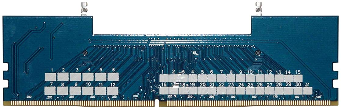 SODIAL Professional Laptop DDR4 SO-DIMM To Desktop DIMM Memory RAM Connector Adapter Desktop PC Memory Cards Converter Adaptor
