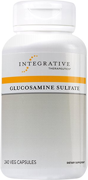 Integrative Therapeutics - Glucosamine Sulfate - Joint Function Support - 240 Capsules