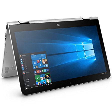 HP Spectre-X360 15-AP052NR Convertible Laptop, INTEL:I7-6500U/CI7, 2.5 GHz, 256 GB, INTEL HD520/IGP, Windows 10-Home 64 bit, Natural-Silver, 15.6" UHD Touch (Refurbished)