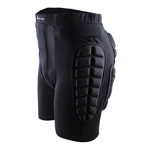 West Biking 3D Protect Hip Butt Pad Ski Skate Snowboard Skating Skiing Hockey Riding Roller Derby Impact Protection 3D Padded Shorts
