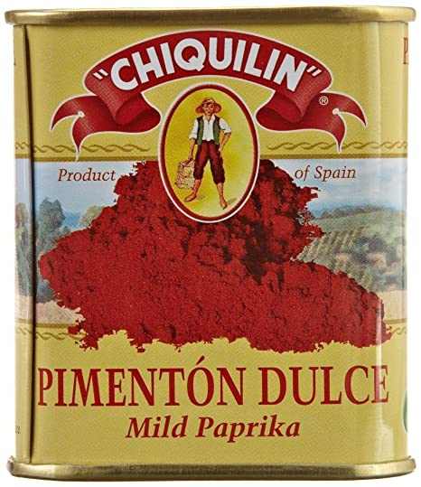 Chiquilin Spanish Mild Paprika Tin, 2.64 Ounce