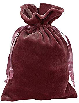 Tarot Bags: Rose Velvet 6" X 9"