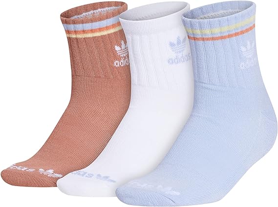 adidas Originals Women's Cosmic Quarter Socks (3-Pair)