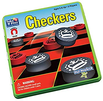 PlayMonster 671 Take 'N' Play Anywhere - Checkers