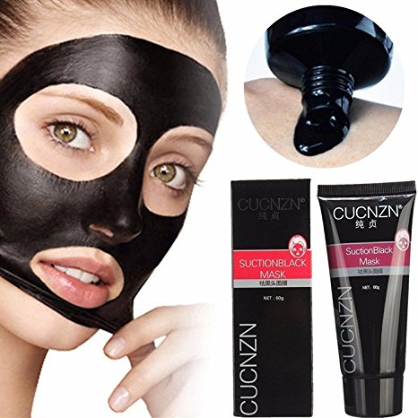 Anti-Acne Peel-off Black Mud Face Mask - Daily Use Deep Cleansing Blackhead Remover - Dirt and Pore Cleaning Facial Care for Smoother and Tender Skin