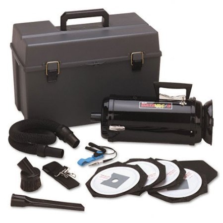 DataVac : ESD-Safe Pro 3 Professional Cleaning System with Case, Black -:- Sold as 2 Packs of - 1 - / - Total of 2 Each