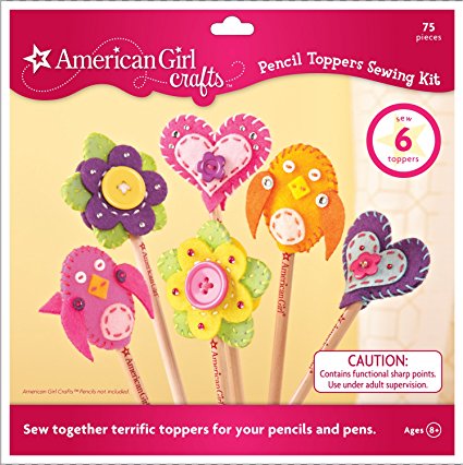 American Girl Crafts Pencil Toppers Sewing Kit
