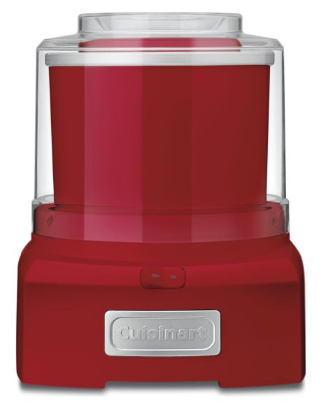 Cuisinart ICE-21R Frozen Yogurt, Ice Cream & Sorbet Maker, Red