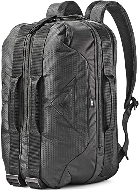 High Sierra Dells Canyon TSA Friendly Backpack Black