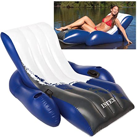 Floating Recliner Inflatable Lounge, 71in X 53in