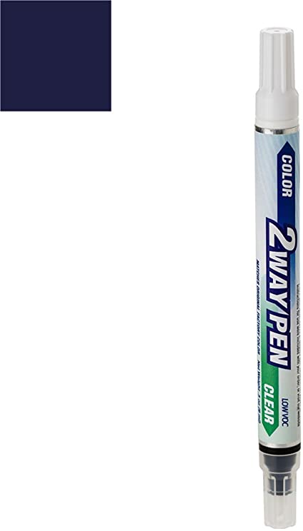 ExpressPaint 2WayPen - Automotive Touch-up Paint for Nissan 350Z - Twilight Blue Pearl Clearcoat BW5 - Color   Clearcoat Only