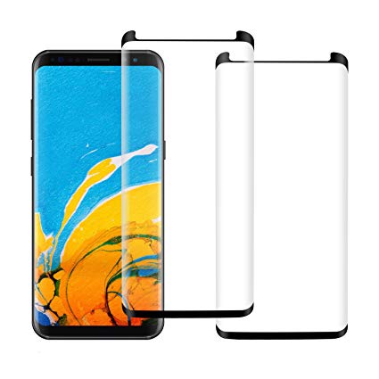 [2 Pack] MSLAN Galaxy Note 9 Screen Protector [case Friendly] [Anti-Bubble] [Anti-Scratch] [3D Full Coverage] [9H Hardness] [HD Clear] Compatible Samsung Galaxy Note 9