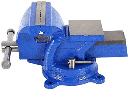 Bench Vise, 4" Multi-Purpose Work Bench Vice Table Top Clamp Bench Vice with 360 Degree Swivel Base