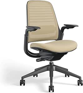 Steelcase Series 1 Work Office Chair - Malt, Hard Floor Casters