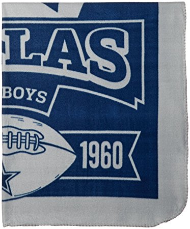 NFL Marque Printed Fleece Throw