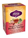Yogi Raspberry Passion Perfect Energy 127 Ounce Package 16 tea bags