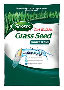 Scotts Turf Builder Grass Seed - Midwest Mix, 20-Pound (Not Sold in CA, LA)