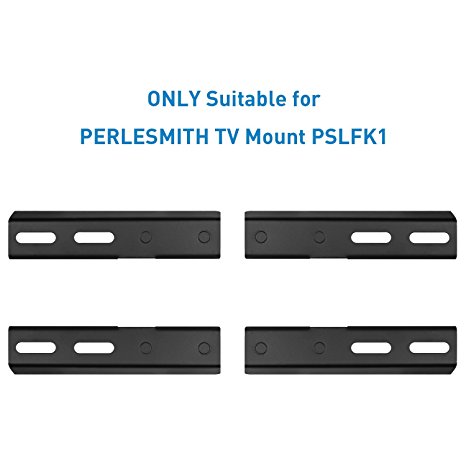 18-24 Inch Wood Stud Extension Bracket ONLY for 16 Inch Wall Plate of PERLESMITH TV Full Motion Wall Mount-PSLFK1, Max Loading Capacity 132 LBS, Solid Steel TV Mount Extender and Easy Installation