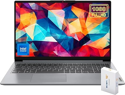 Lenovo IdeaPad 15.6" Laptop, Student and Business, Intel Dual-core Processor, 16GB Memory, 1TB SSD Storage, 15.6" FHD Anti-Glare Display, Windows 11 Pro, w/WOWPC 3-in-1 500GB Bundle