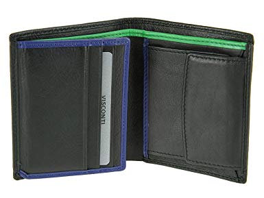 Visconti BD22 Mens Leather Trifold Leather Wallet