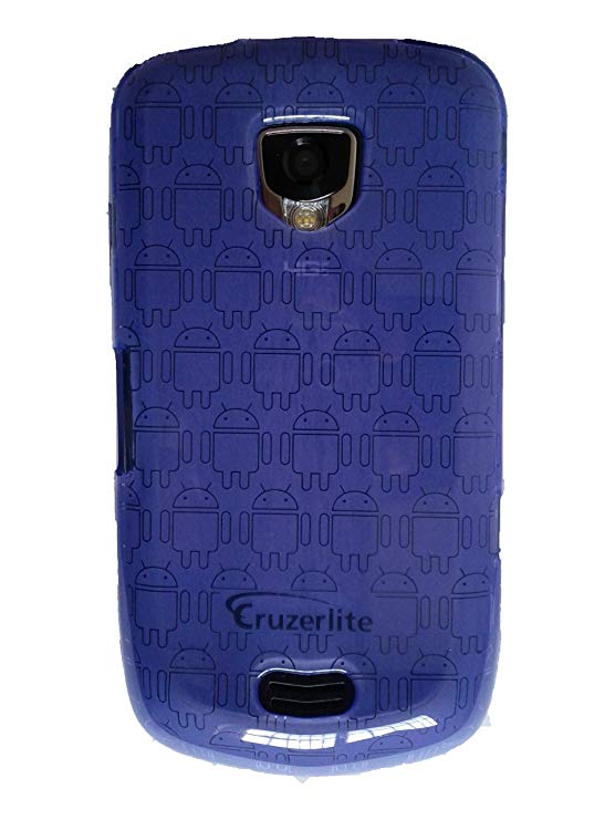 Purple Cruzer Androidified High Gloss TPU Soft Gel Skin Case - For Samsung Droid Charge SCH-I510