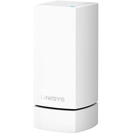 Linksys Velop Whole Home Wi-Fi Mesh System Wall Mount, Node Holder, Space Saving Bracket, 1-Pack, Works with All Velop Models, White