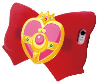 Sailor Moon iPhone6 Case Soft TPU (Thermoplastic Polyurethane) Cover Ribbon Jacket Cosmic heart compact Kozu Mick heart compact Bandai SLM-32A