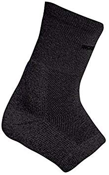 Ankle Sleeve Compression Socks Black 2X (Black, XL)