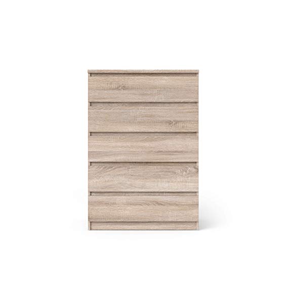 Scottsdale 5-Drawer Dresser (Truffle)