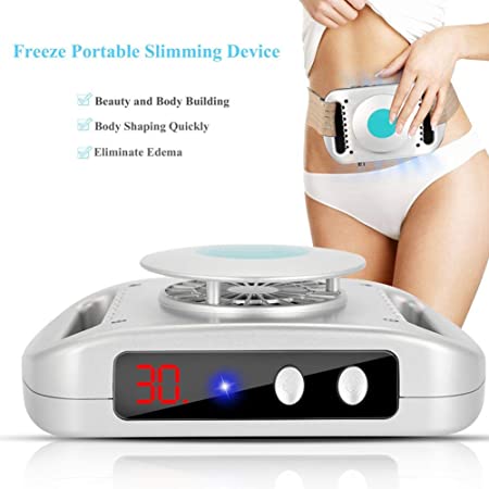 Cool Sculpting Machine Body Slimming Machine 4 Types Lipolysis Substance Cold Freeze Body Shaping Machine Fat Removal Pain Relief for Weight Loss for Slimming Tummy, Arms, Thighs.(US)