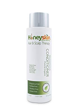 Hair Regrowth Conditioner - with Aloe Vera, Coconut Oil & Manuka Honey - Scalp Eczema, Psoriasis & Seborrheic Dermatitis Remedy - Itchy Dry & Hair Loss Treatment (16oz)