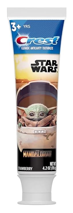 Crest Toothpaste 4.2 Ounce Kids Star Wars Tube (Strawberry) (Pack of 6)