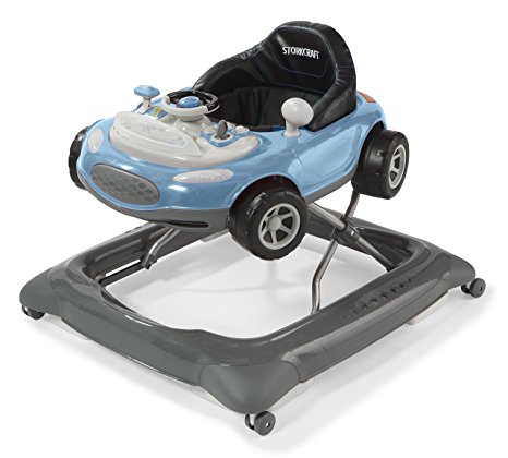 Stork Craft Mini-Speedster Activity Walker, Blue