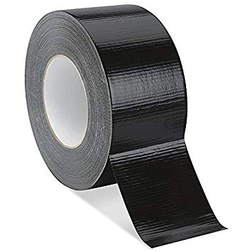 ETI Book Binding/Duct Tape 25Mtr (Black, 72mm)