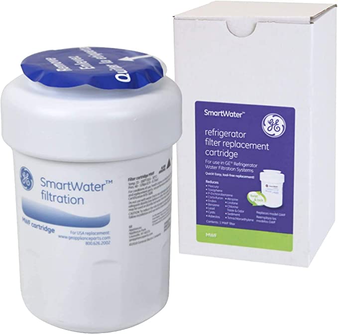 Genuine GE SmartWater MWF Refrigerator Internal Water Filter Cartridge