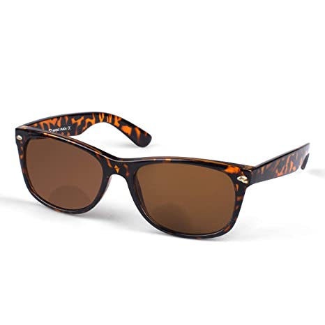 HINDAR PANDA Bifocal Reading Sunglasses for Men or Women 100% UVA & UVB Fully Magnified Sun Reader Glasses
