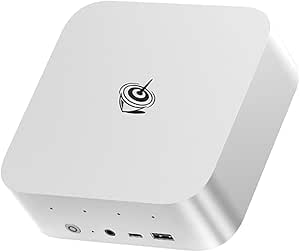 Beelink SER9 AI Mini PC,AMD Ryzen AI 9 HX 370(12C/24T,up to 5.1GHz),32GB LPDDR5X RAM 1TB PCIE4.0 SSD Dual Speakers Mini Computer,Support Three Screen Display/WiFi6/BT5.2/Build-in Power Supply