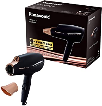 Panasonic EH-NA98 Nanoe & Double Mineral Advanced Hair Dryer for Reducing Hair Damage