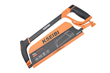 KSEIBI 311020 High-Tension Rubber Grip Hacksaw 12-Inch