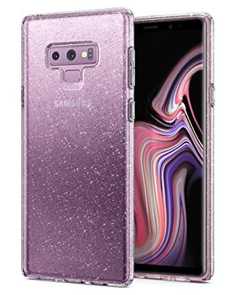 Spigen Liquid Crystal Galaxy Note 9 Case with Slim Protection and Premium Clarity for Galaxy Note 9 (2018) - Glitter Crystal Quartz