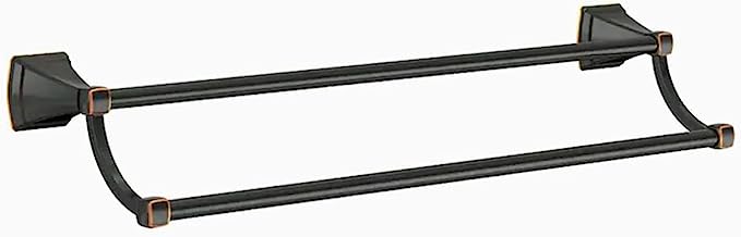 Delta Flynn FLY25-OB Oil Rubbed Bronze 24" Double Bath Towel Bar