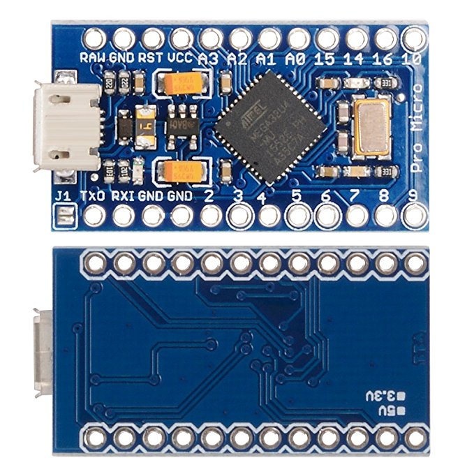 XCSOURCE Pro Micro ATMEGA32U4 5V/16MHz Module Board With 2 Row Pin Header For Arduino Leonardo Pro Mini TE463